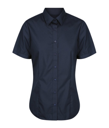 Picture of Gloweave Ladies Nicholson Premium Poplin Short Sleeve Shirt