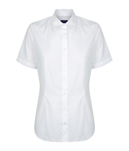 Picture of Gloweave Ladies Nicholson Premium Poplin Short Sleeve Shirt