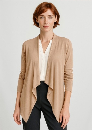 Picture of Biz Corporates Ladies Sofia Waterfall Cardigan