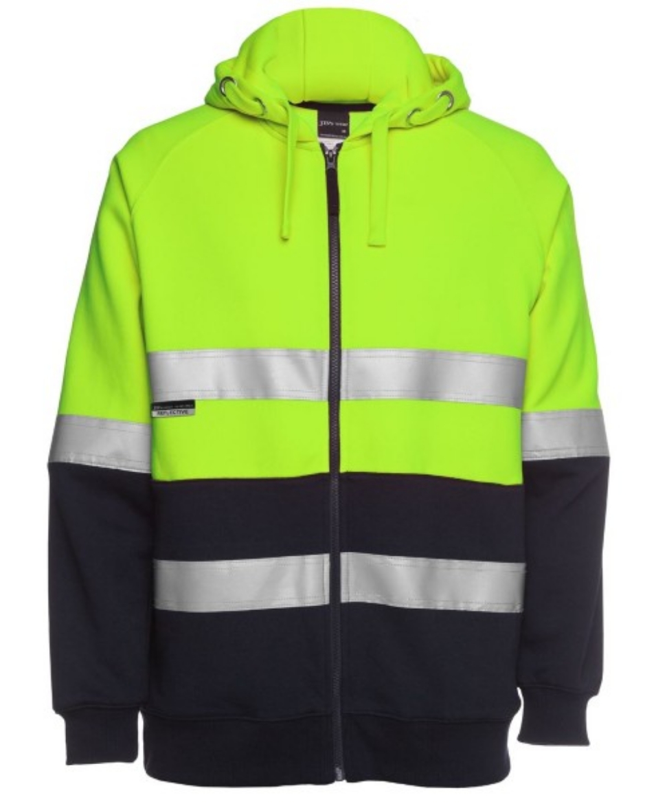 Picture of JB's Fleecy Hoodie Full Zip 2 Hoop Reflective Tape