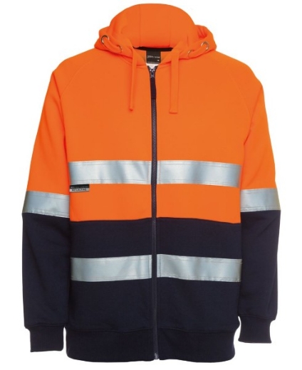 Picture of JB's Fleecy Hoodie Full Zip 2 Hoop Reflective Tape