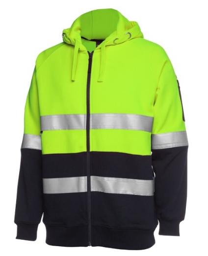 Picture of JB's Fleecy Hoodie Full Zip 2 Hoop Reflective Tape