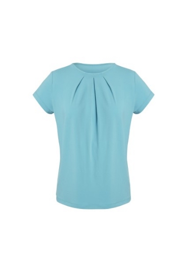Picture of Biz Corporates Ladies Blaise Top Short Sleeve 95% Polyester, 5% Elastane
