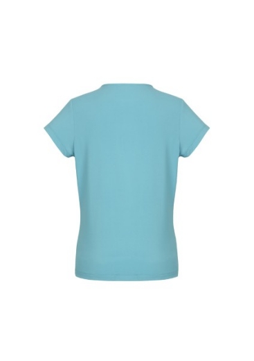 Picture of Biz Corporates Ladies Blaise Top Short Sleeve 95% Polyester, 5% Elastane