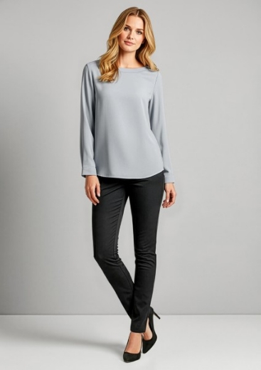 Picture of Biz Collection Ladies Bella Pant Cotton-Rich Stretch