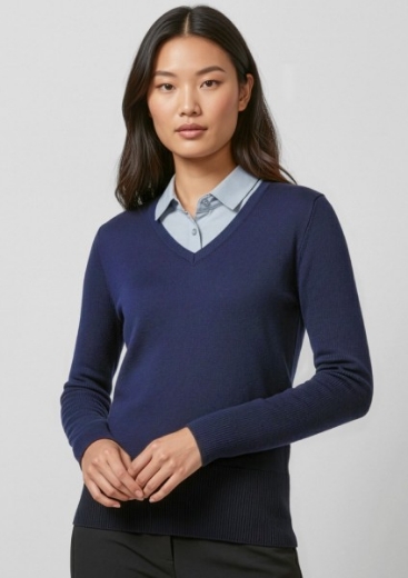 Picture of Biz Collection Ladies Milano Pullover 50% Wool, 50% Acrylic