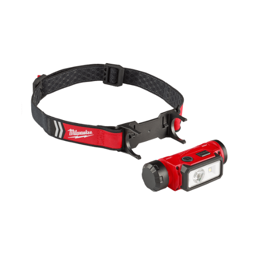Picture of Milwaukee REDLITHIUM™ USB Rechargeable Hard Hat Headlamp 600 Lumen 3.0Ah Kit