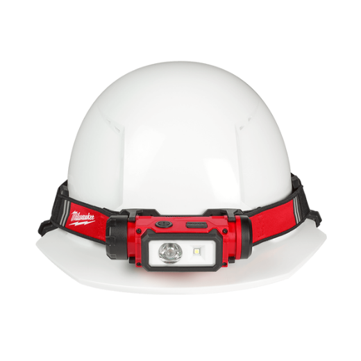 Picture of Milwaukee REDLITHIUM™ USB Rechargeable Hard Hat Headlamp 600 Lumen 3.0Ah Kit