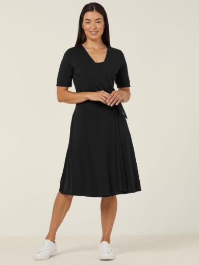 Picture of NNT Ladies Jersey Short Sleeve Jersey Dress