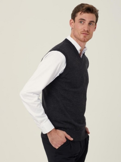 Picture of NNT Mens Pure Wool V-Neck Vest