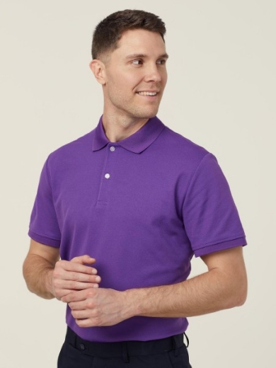 Picture of NNT Mens Anti-Bac Poly/Cotton Short Sleeve Polo