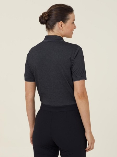 Picture of NNT Ladies Textured Short Sleeve Polo