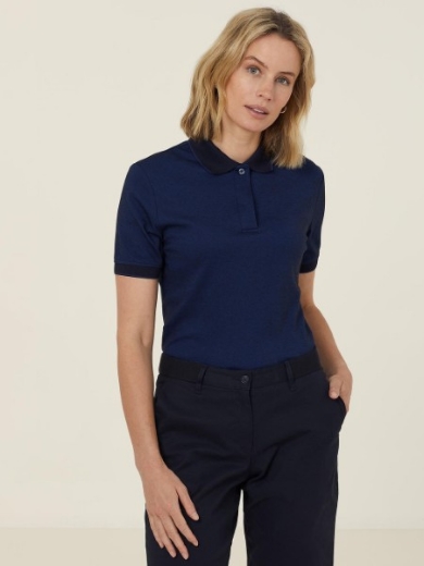Picture of NNT Ladies Textured Short Sleeve Polo