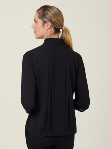 Picture of NNT Ladies Georgie 3/4 Pleat Back Shirt