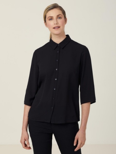 Picture of NNT Ladies Georgie 3/4 Pleat Back Shirt