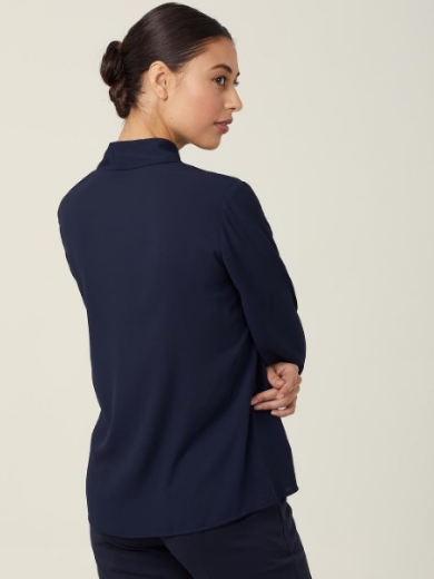 Picture of NNT Ladies Georgie Tie Neck Blouse