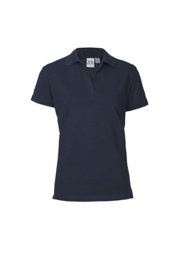 Picture of Biz Collection Ladies Oceana Polo Shirt Cotton Rich 96% Cotton 4% Elastane Pique Knit