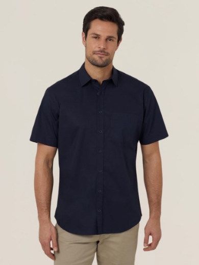 Picture of NNT Mens Avignon Stretch Shirt Short Sleeve