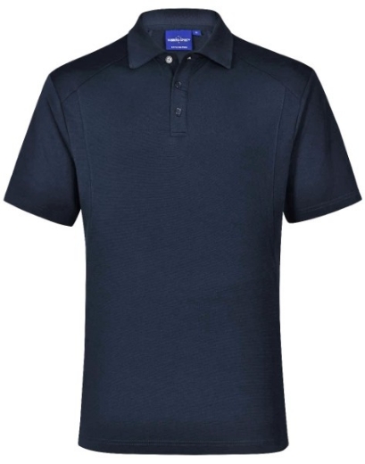 Picture of Winning Spirit Mens Lucky Bamboo Polo Shirt 50% Polyester 50% Bamboo