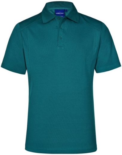 Picture of Winning Spirit Mens Lucky Bamboo Polo Shirt 50% Polyester 50% Bamboo