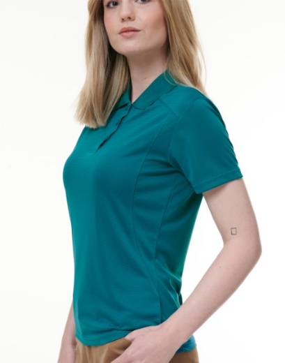 Picture of Winning Spirit Ladies Lucky Bamboo Polo Shirt 50% polyester 50%