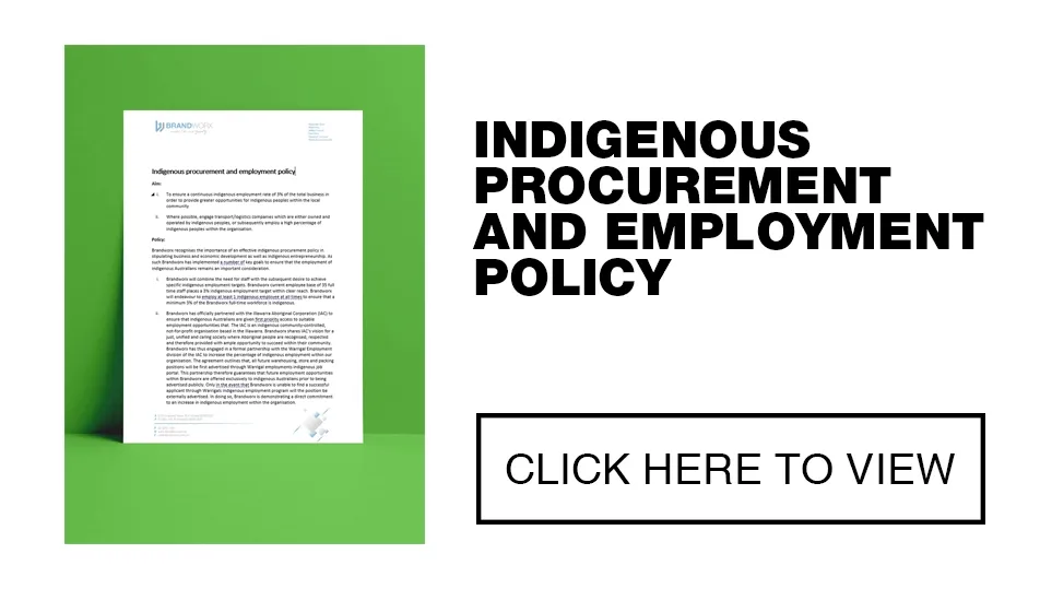 Indigenous Procurement & Employment Policy